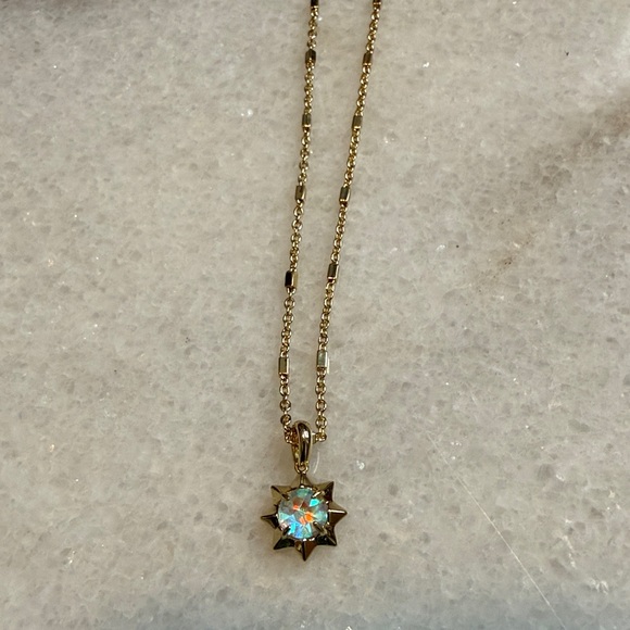 Kendra Scott Necklace gold Star pendant chain necklace jewelry New - Picture 11 of 12